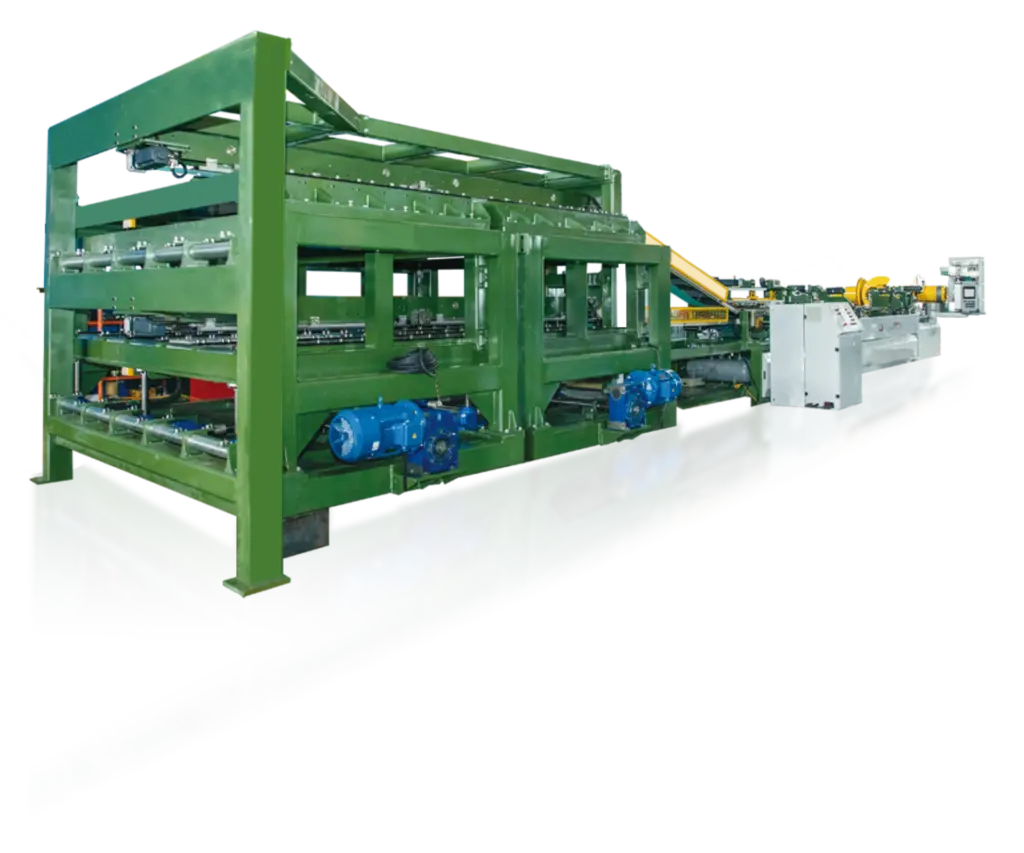 SRHJ400-214G Silikonlu Çelik Sac Boy Kesme Hattı