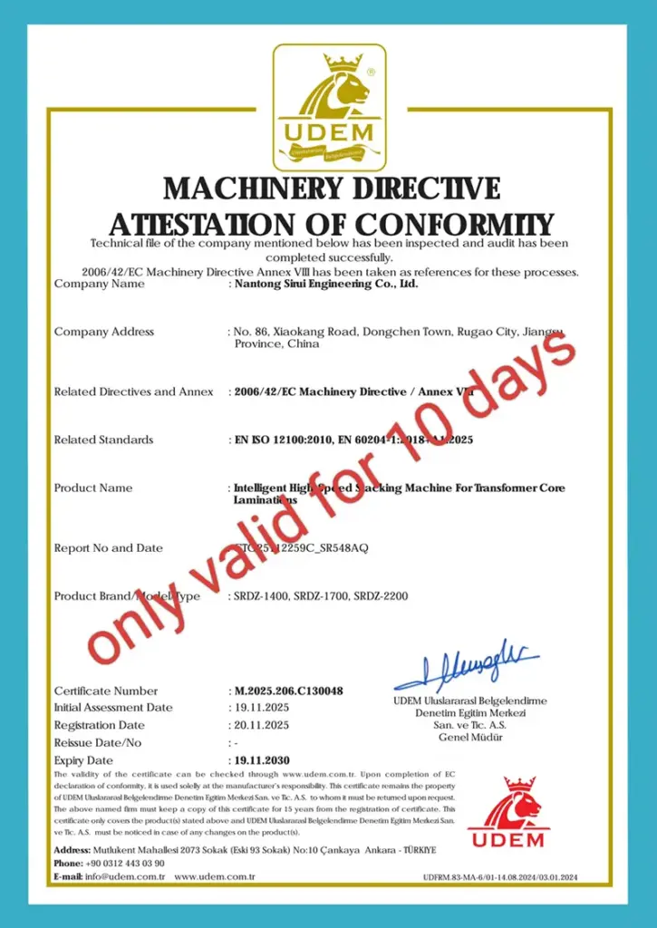 CE Certificate
