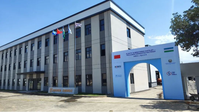 SREE core manufacturing line at Zhejiang Huali Group transformer plant